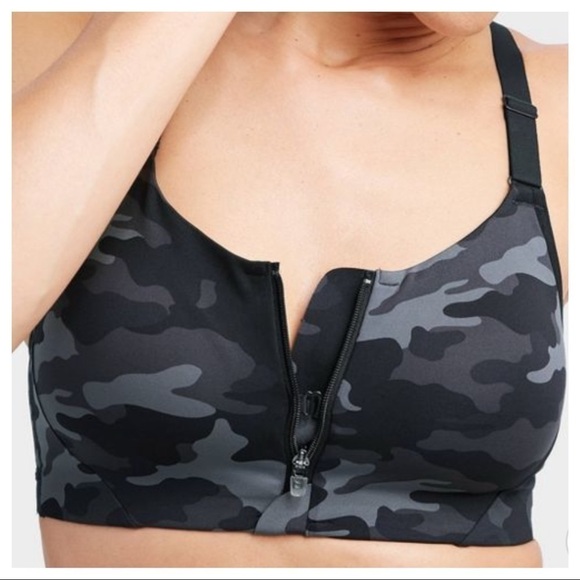 Women's High Support Zip-Front Bra - All in Motion - Picture 4 of 9